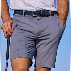 Greg Norman Performance Stretch UPF Black Golf Shorts Size 36